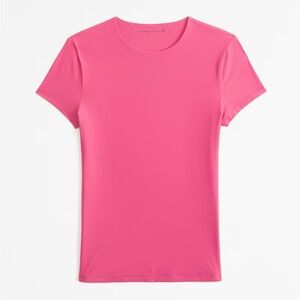 Abercrombie Soft Matte Pink T-Shirt